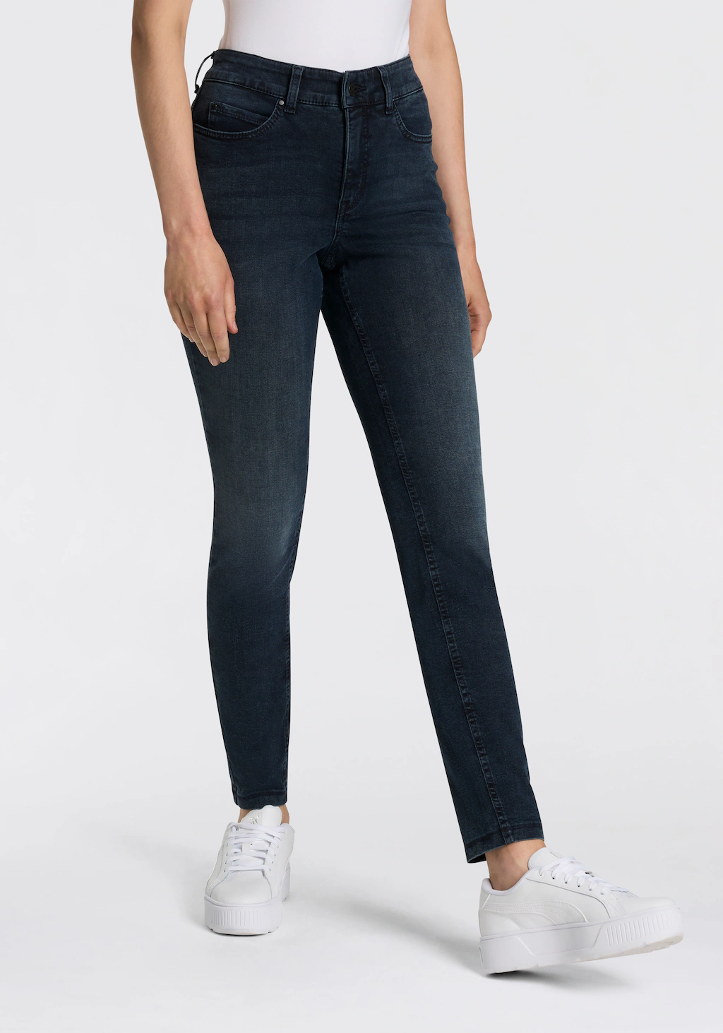 MAC Skinny-fit-Jeans "Dream Skinny", in hochelastische Qualität für den per günstig online kaufen