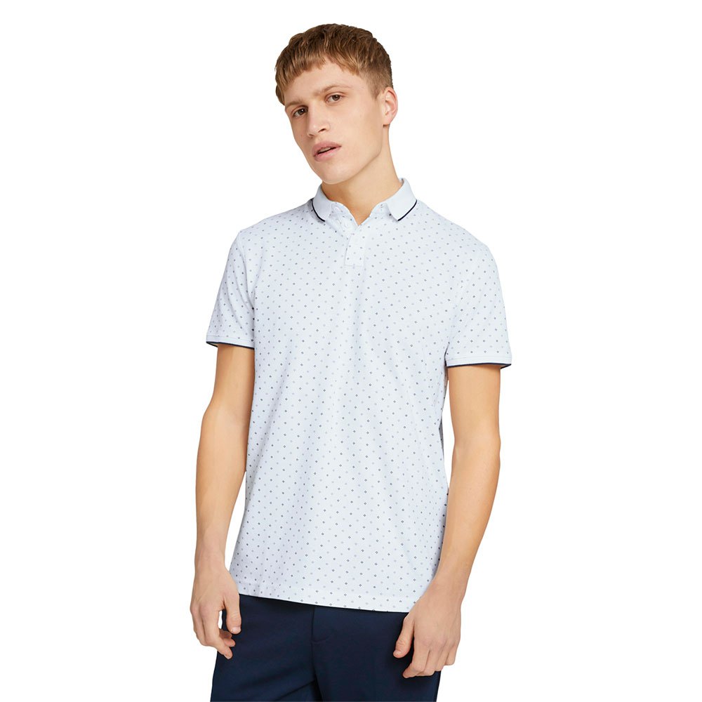 Tom Tailor Denim Herren Poloshirt Dot - Regular Fit günstig online kaufen