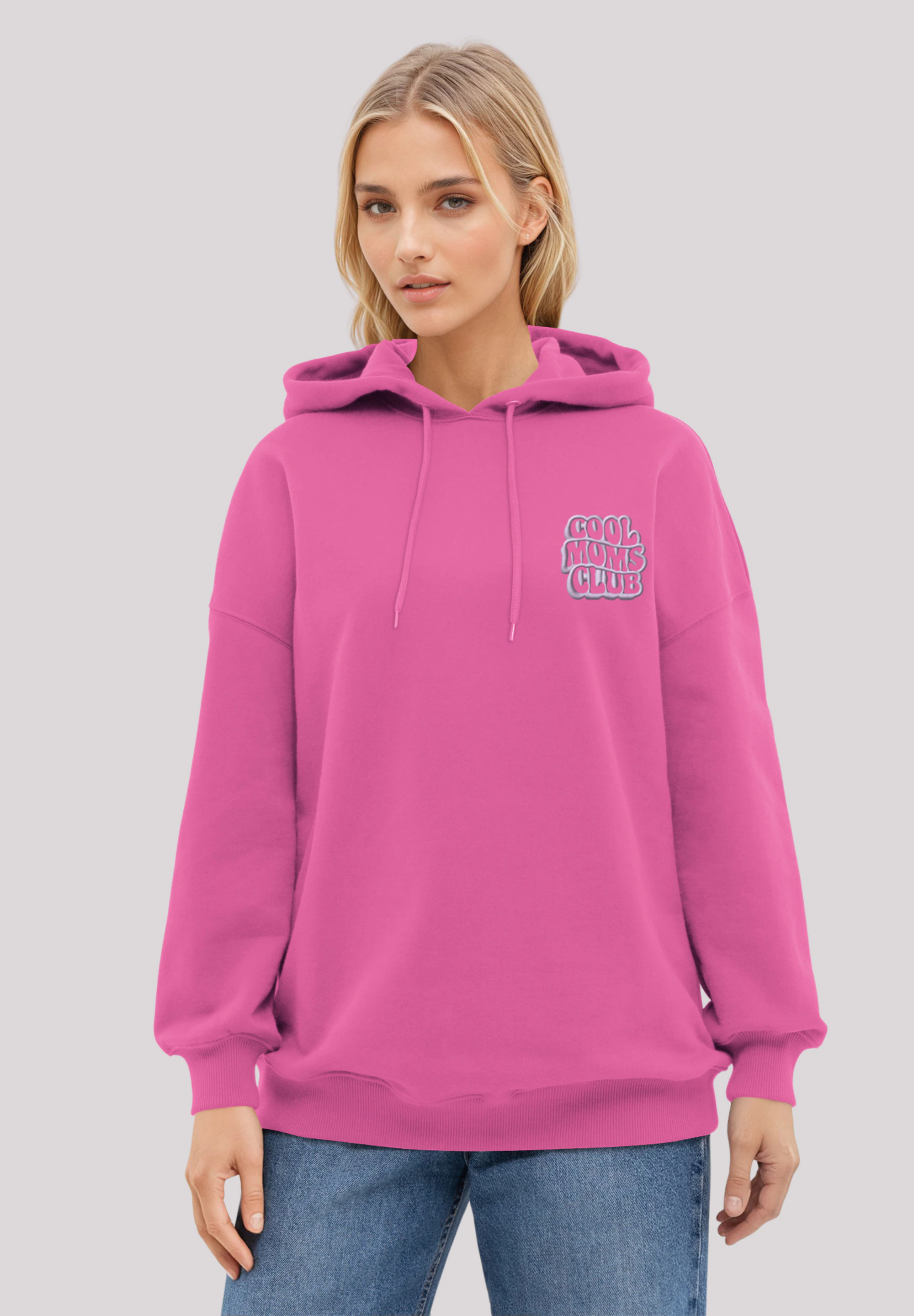 F4NT4STIC Kapuzenpullover "Cool Mom Mama Muttertags Club Bestickt", Premium günstig online kaufen