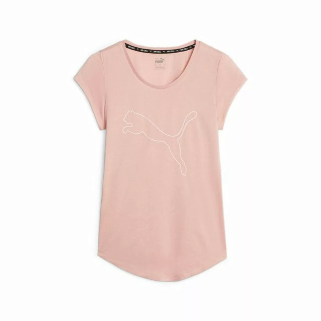 PUMA T-Shirt Puma Damen T-Shirt PERFORMANCE HEATHER CAT TEE W 520320 günstig online kaufen