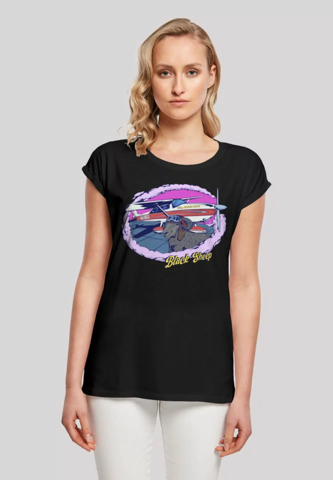 F4NT4STIC T-Shirt "Black Sheep", Print günstig online kaufen