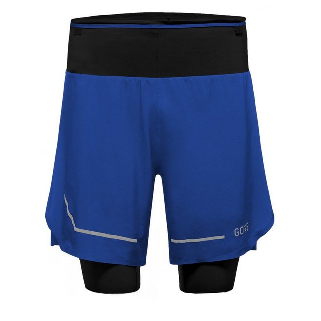 GORE® Wear Laufhose Gore Wear Ultimate 2 in 1 Shorts Herren Ultramarine Blu günstig online kaufen