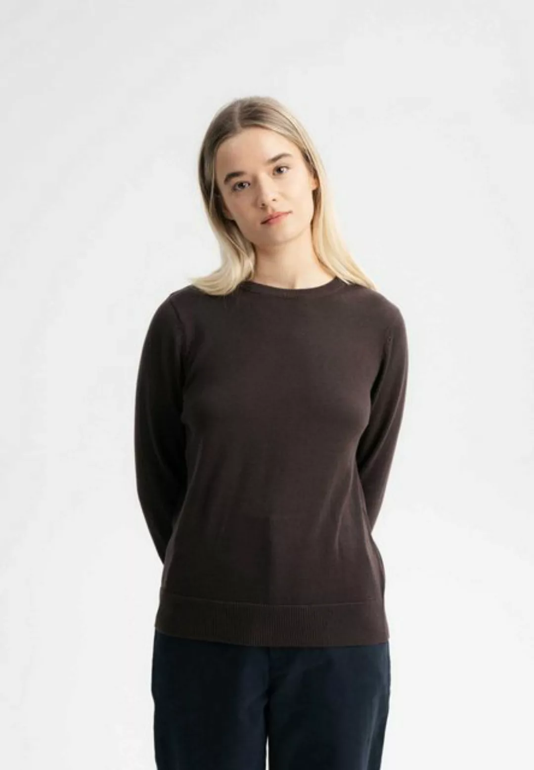 MELA Strickpullover Feinstrick Pullover DHANA clean günstig online kaufen