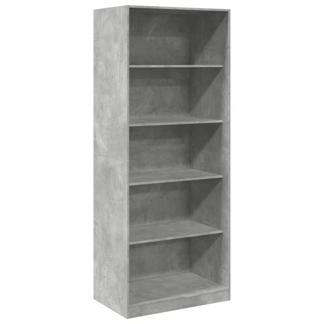 vidaXL Schrankmodule Kleiderschrank Betongrau 80x50x200 cm Holzwerkstoff günstig online kaufen