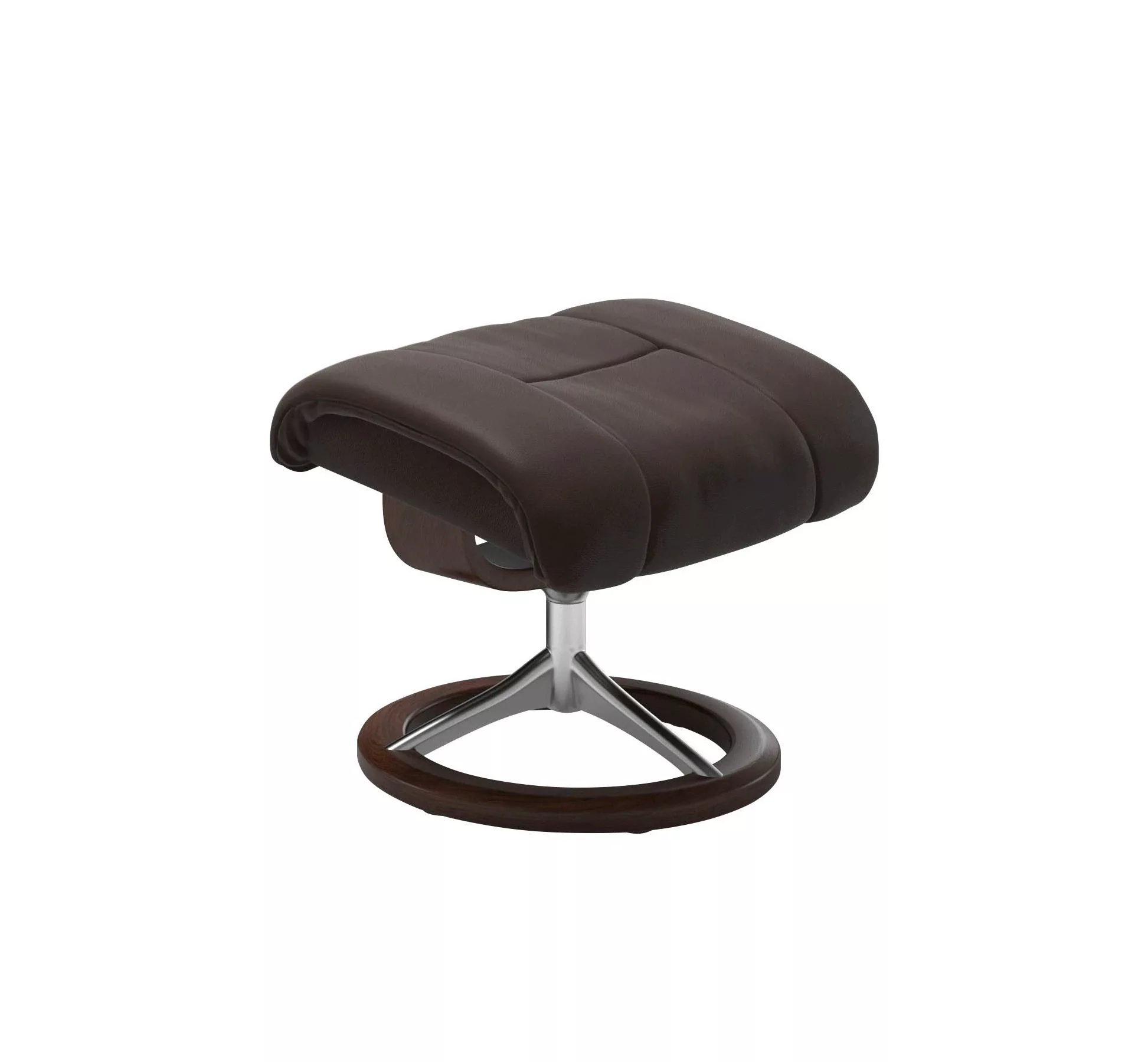 Stressless Fußhocker "Reno", mit Signature Base, Gestell Braun günstig online kaufen