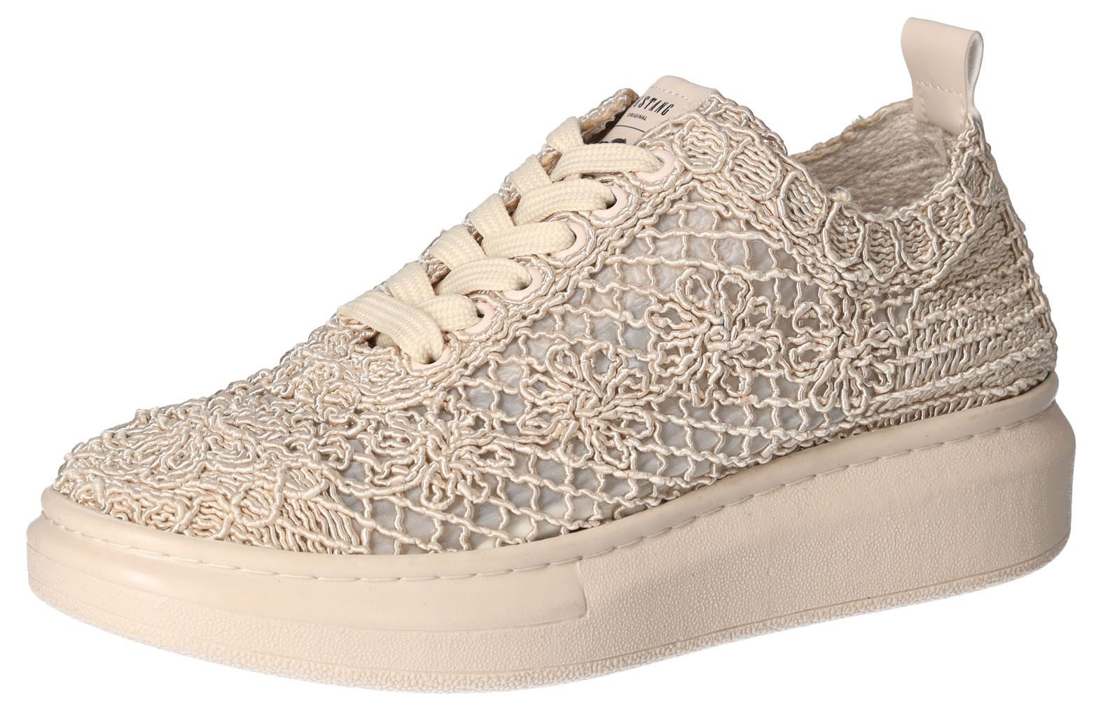 Mustang Shoes Sneaker, Plateausneaker, Schnürschuh mit günstig online kaufen