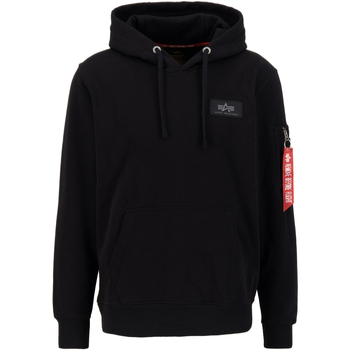 Alpha Industries  Sweatshirt Backprint Hoodie Camo Print - black/white camo günstig online kaufen