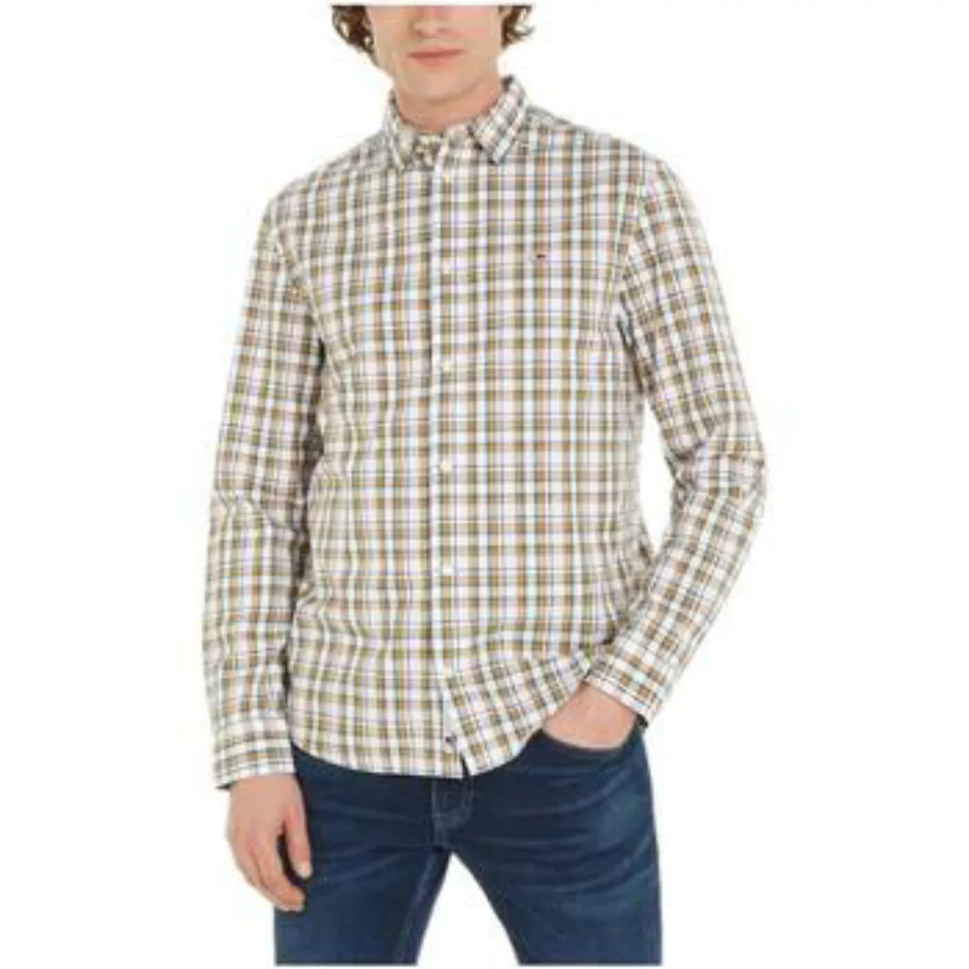 Tommy Jeans Karohemd TJM REG ESSENTIAL CHECK SHIRT mit Logostickerei günstig online kaufen