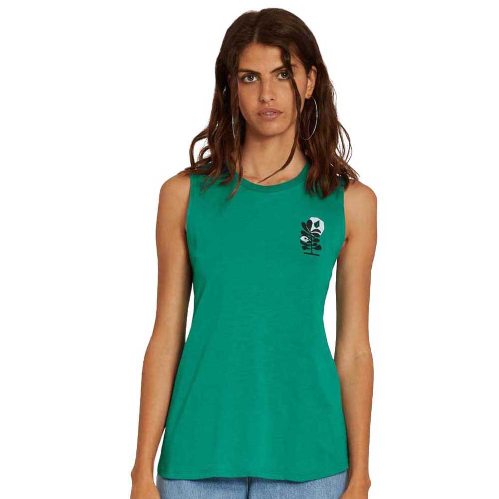 Volcom Frontye Ärmelloses T-shirt XS Synergy Green günstig online kaufen