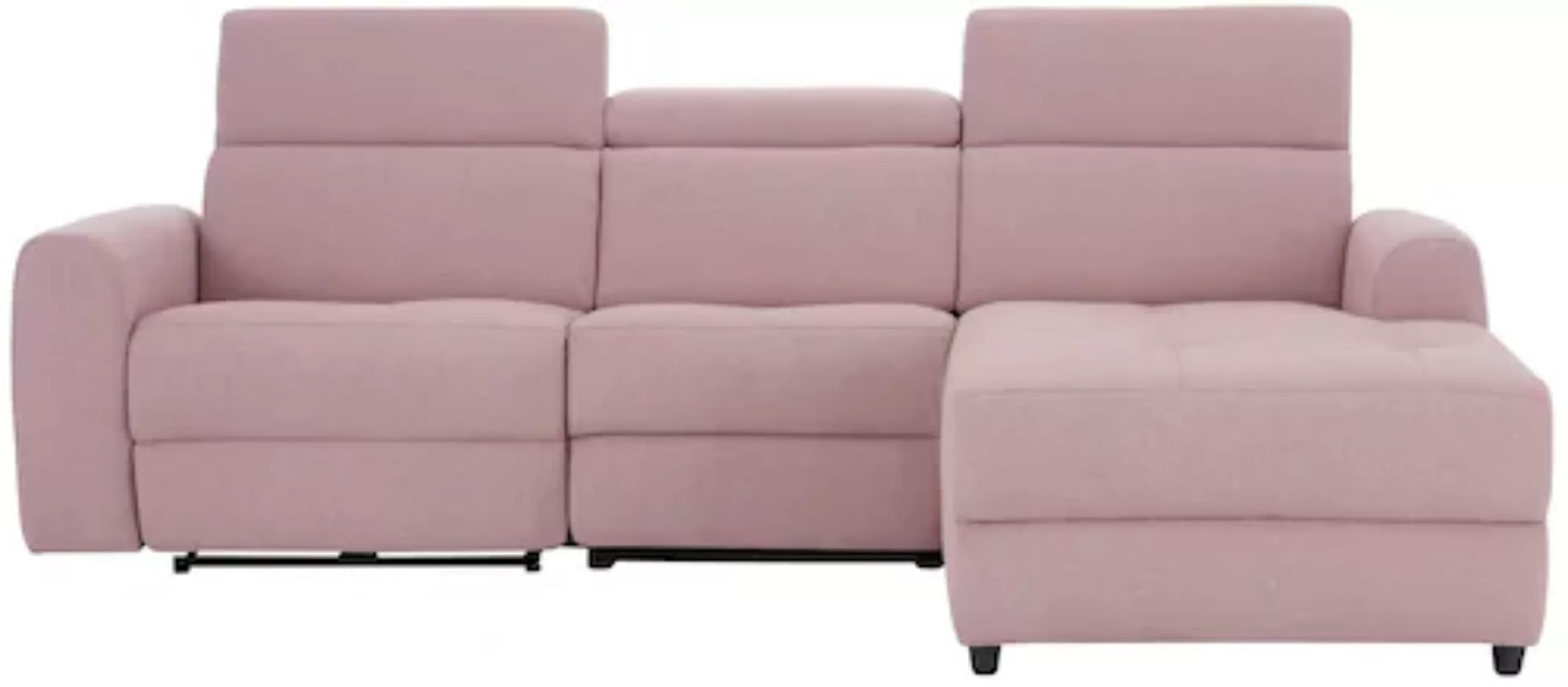 Home affaire Ecksofa "Sentrano, L-Form,", 275 cm, man. o. elektr. Relaxfunk günstig online kaufen