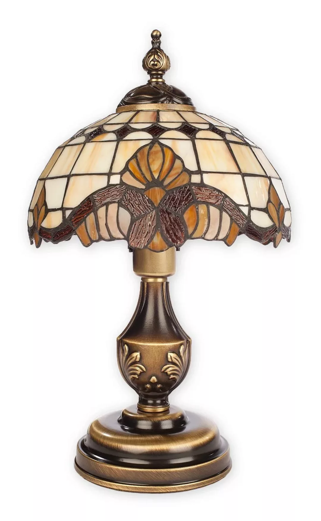 Tischlampe Buntglas 43 cm Vitrus günstig online kaufen