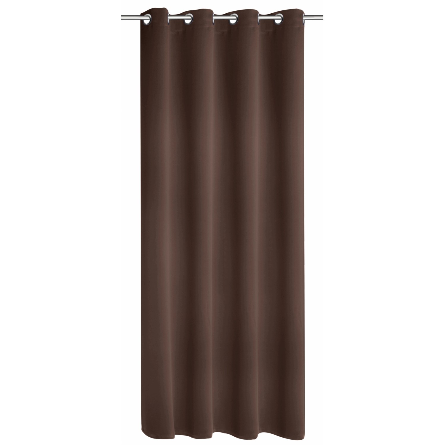 Ösenschal Blackout Mia Schoko 245 cm x 140 cm günstig online kaufen