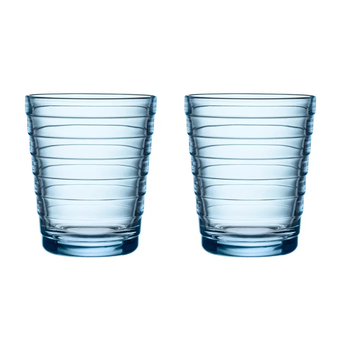 Aino Aalto Wasserglas 22cl im 2er Pack Aqua günstig online kaufen