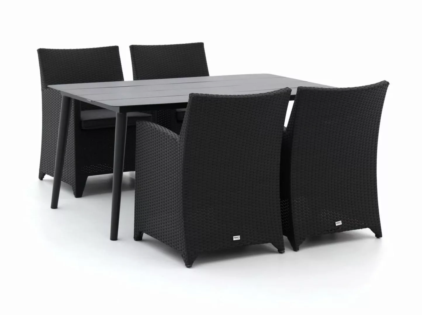 Forza Barolo/Sora 160 cm Gartenmöbel-Set 5-teilig günstig online kaufen