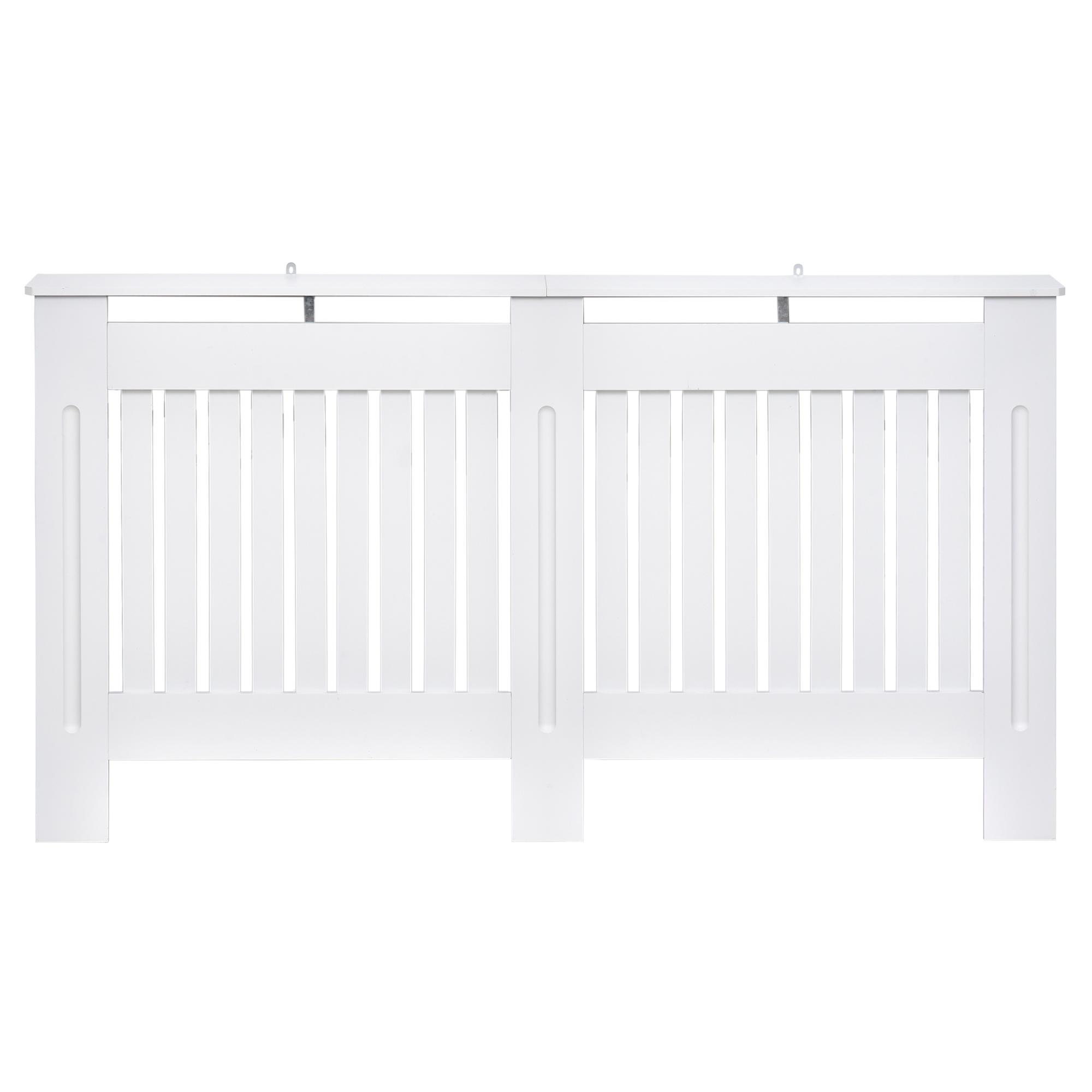 HOMCOM Heizkörperverkleidung Heizkörperabdeckung 152x19x81 cm, stilvolle He günstig online kaufen