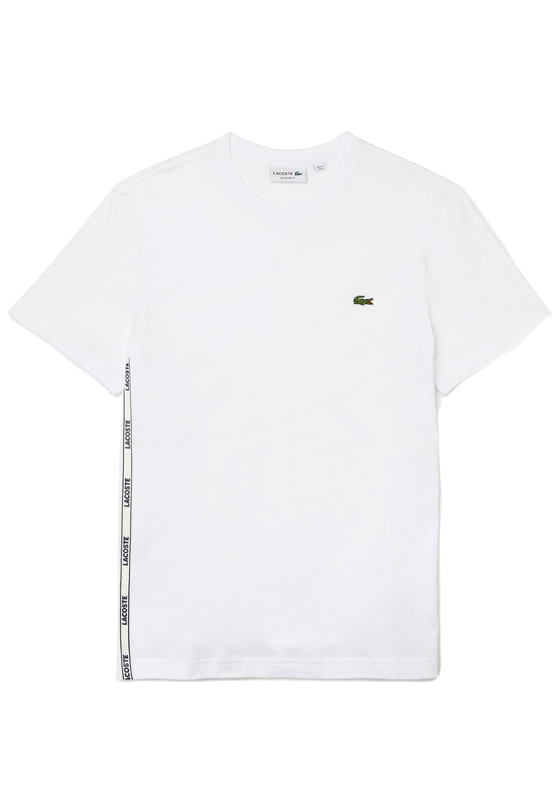 Lacoste Herren T-Shirt TEE TH1207 White Weiß günstig online kaufen