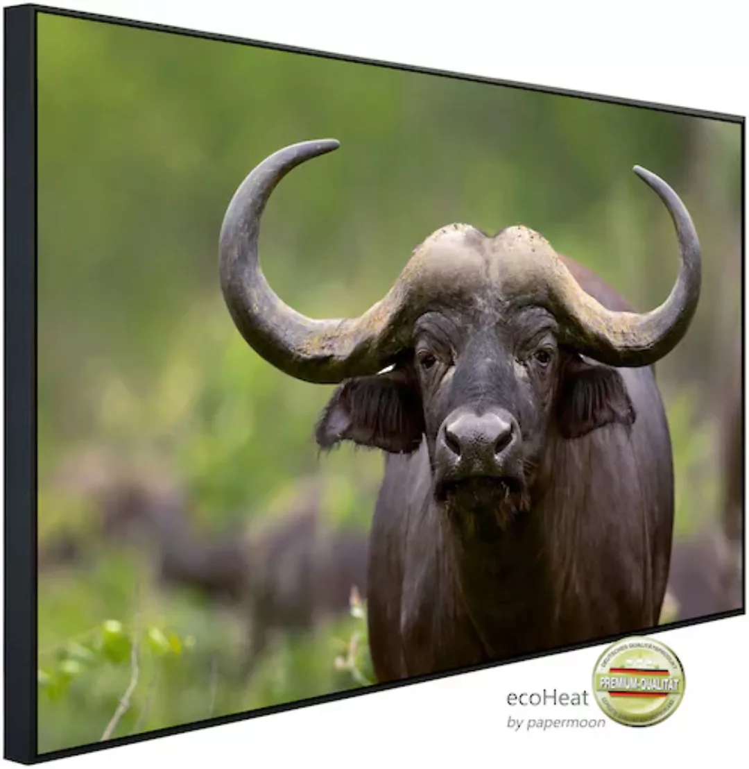Papermoon Infrarotheizung »Afrikanischer Büffel« günstig online kaufen