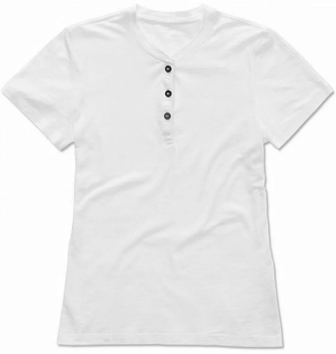 Stedman Poloshirt Damen Sharon Henley T-Shirt for women günstig online kaufen