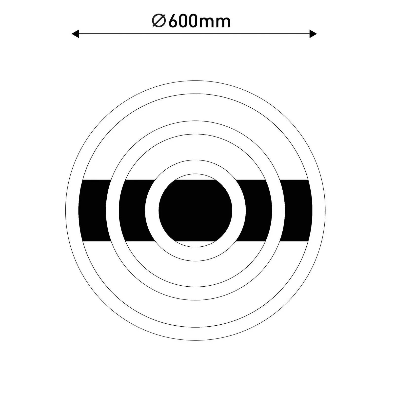 LED-Deckenleuchte CCT, drei Ringe, Fernbedienung günstig online kaufen