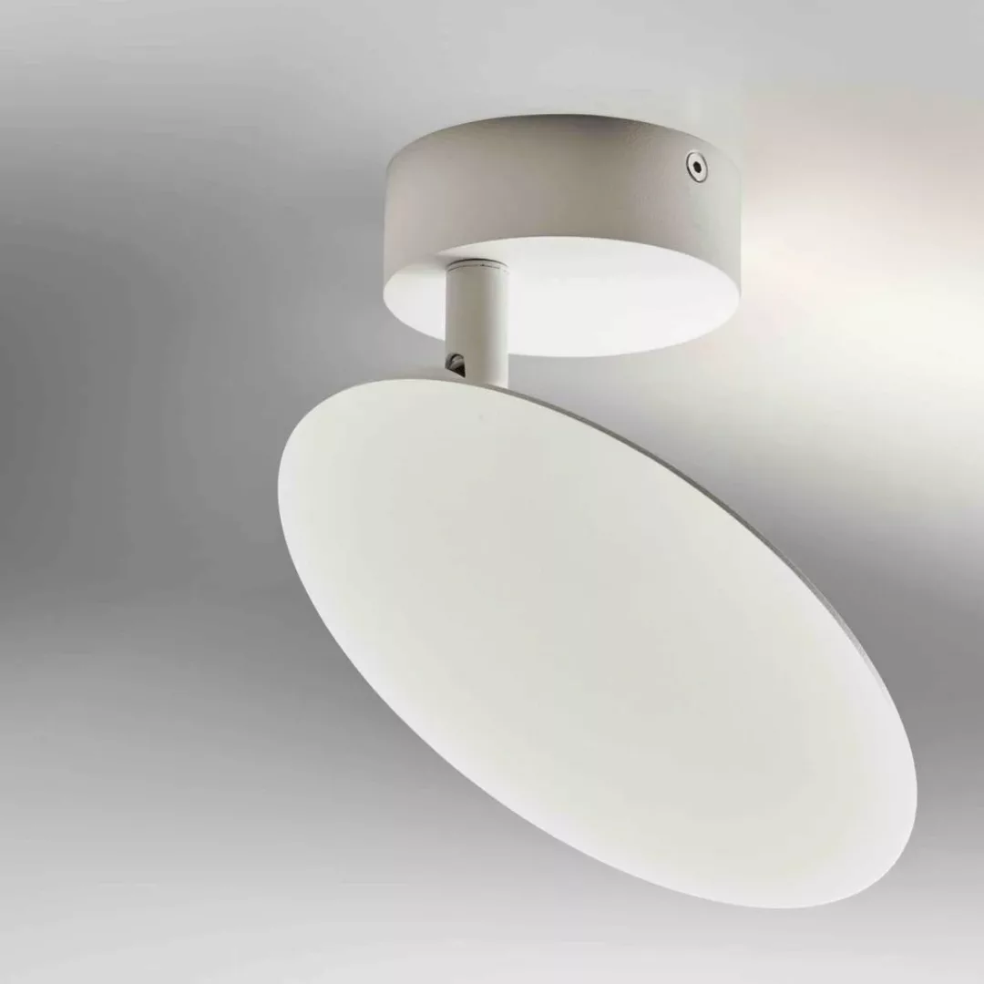 LED Deckenleuchte Plate in Weiß 12W 960lm 1-flammig günstig online kaufen