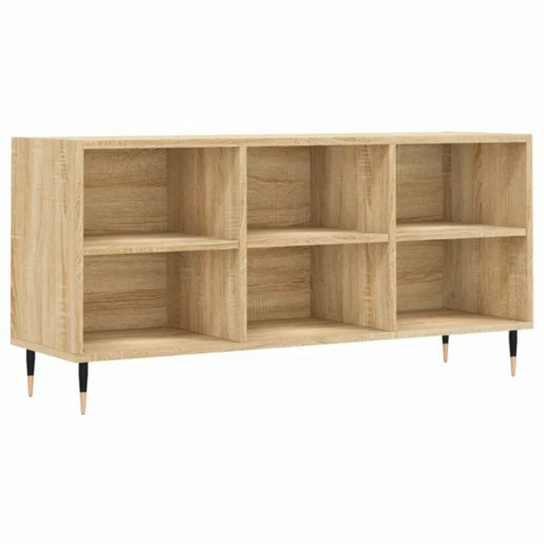 vidaXL TV-Schrank TV-Schrank Sonoma-Eiche 103,5x30x50 cm Holzwerkstoff (1-S günstig online kaufen