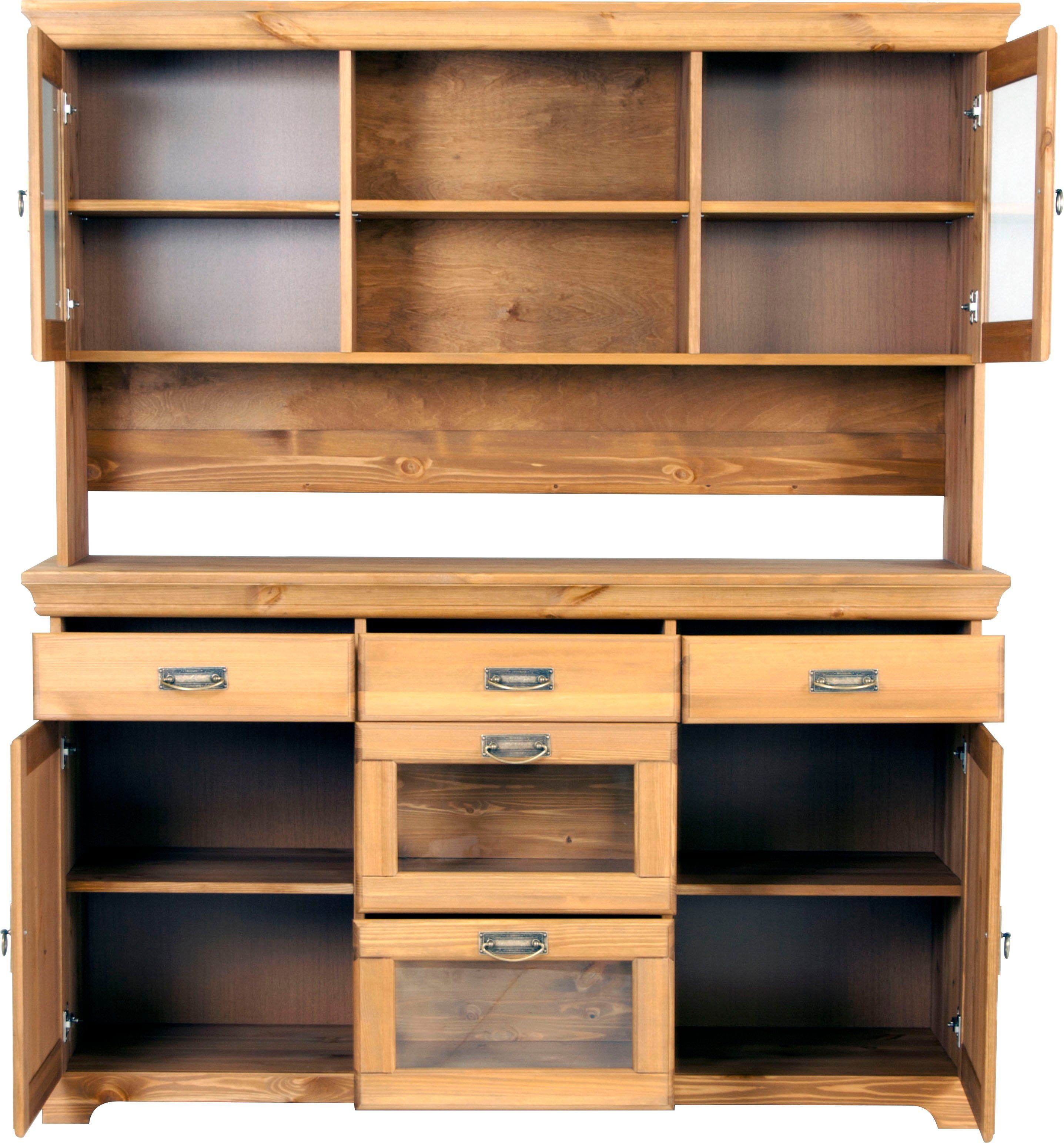Home affaire Buffet "Rügen", FSC zertifiziertes Massivholz, im Landhausstil günstig online kaufen