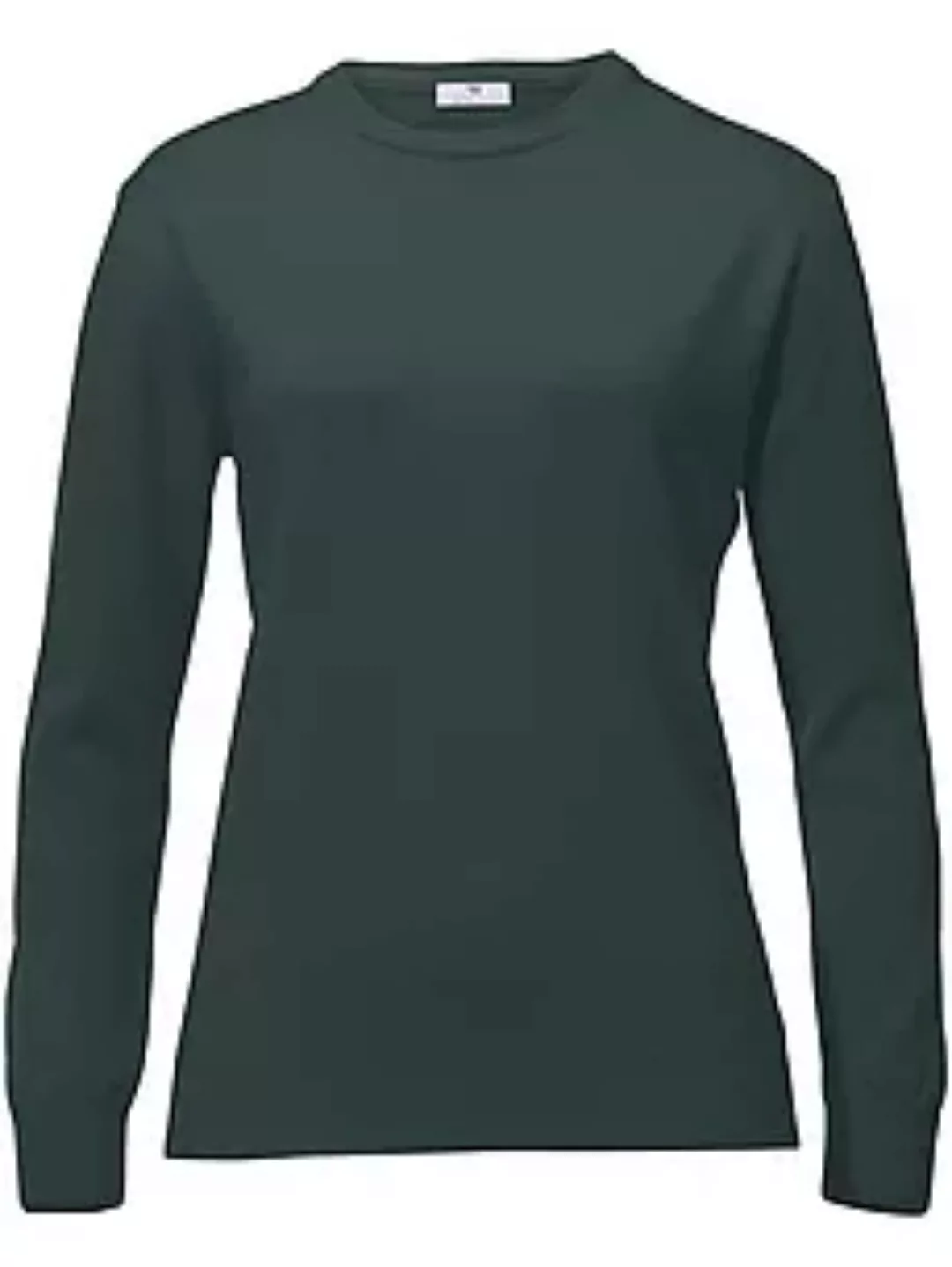 Pullover aus 100%Schurwolle Pure Tasmanian Wool Peter Hahn grün günstig online kaufen