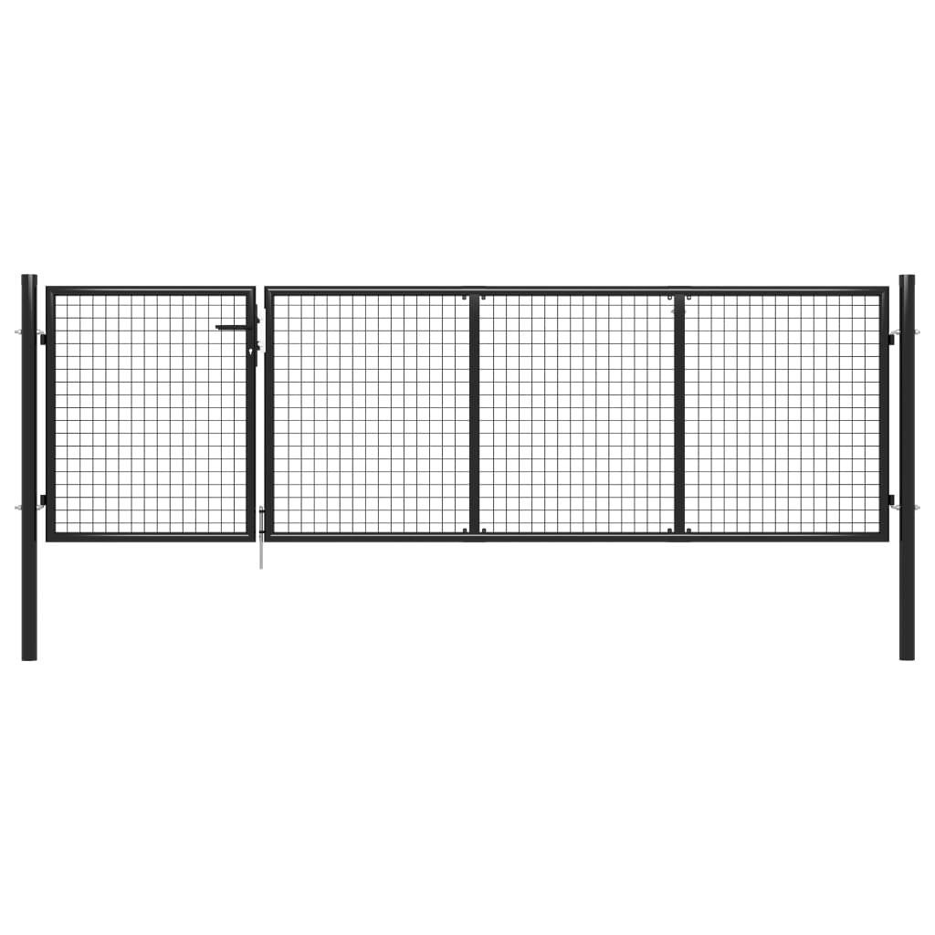 vidaXL Gartentor Gartentor Stahl 350 x günstig online kaufen