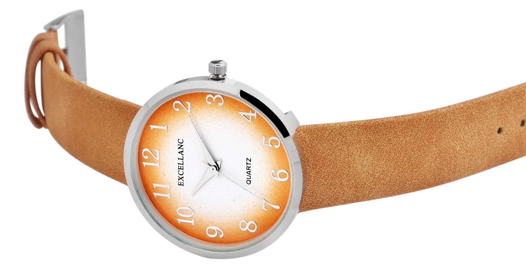 Excellanc Quarzuhr EX0032 Excellanc Herrenuhr Kunstleder günstig online kaufen