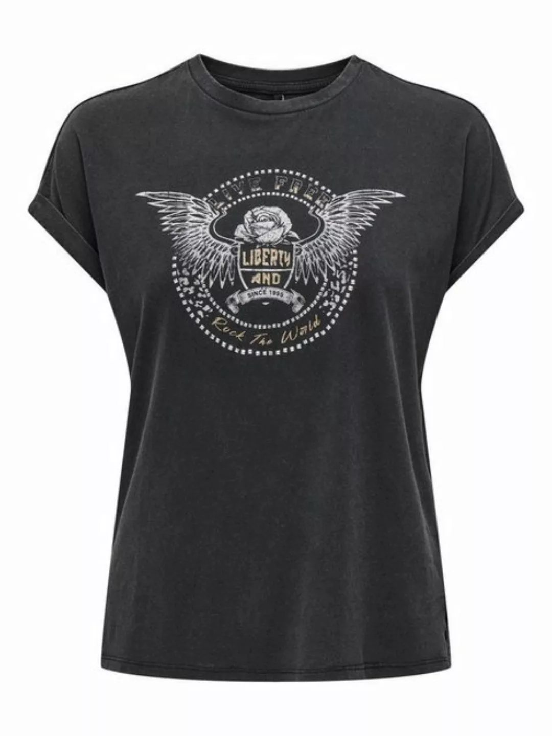 ONLY Kurzarmshirt ONLLUCY LIFE S/S WINGS TOP BOX JRS günstig online kaufen