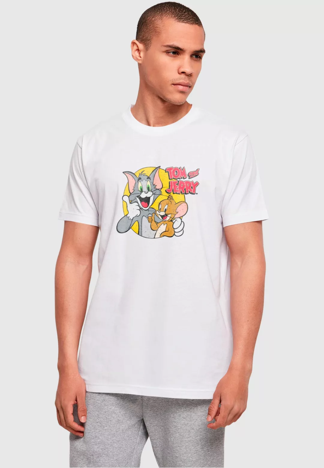 ABSOLUTE CULT T-Shirt "ABSOLUTE CULT Herren Tom and Jerry - Thumbs up T-Shi günstig online kaufen