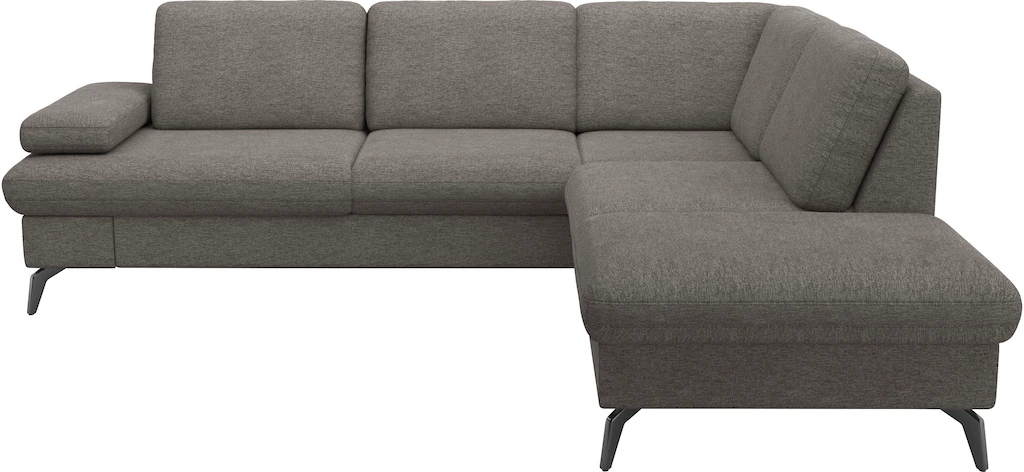 sit&more Ecksofa "Morris Jubi L-Form", inkl. Armteilfunktion und 1 Zierkiss günstig online kaufen