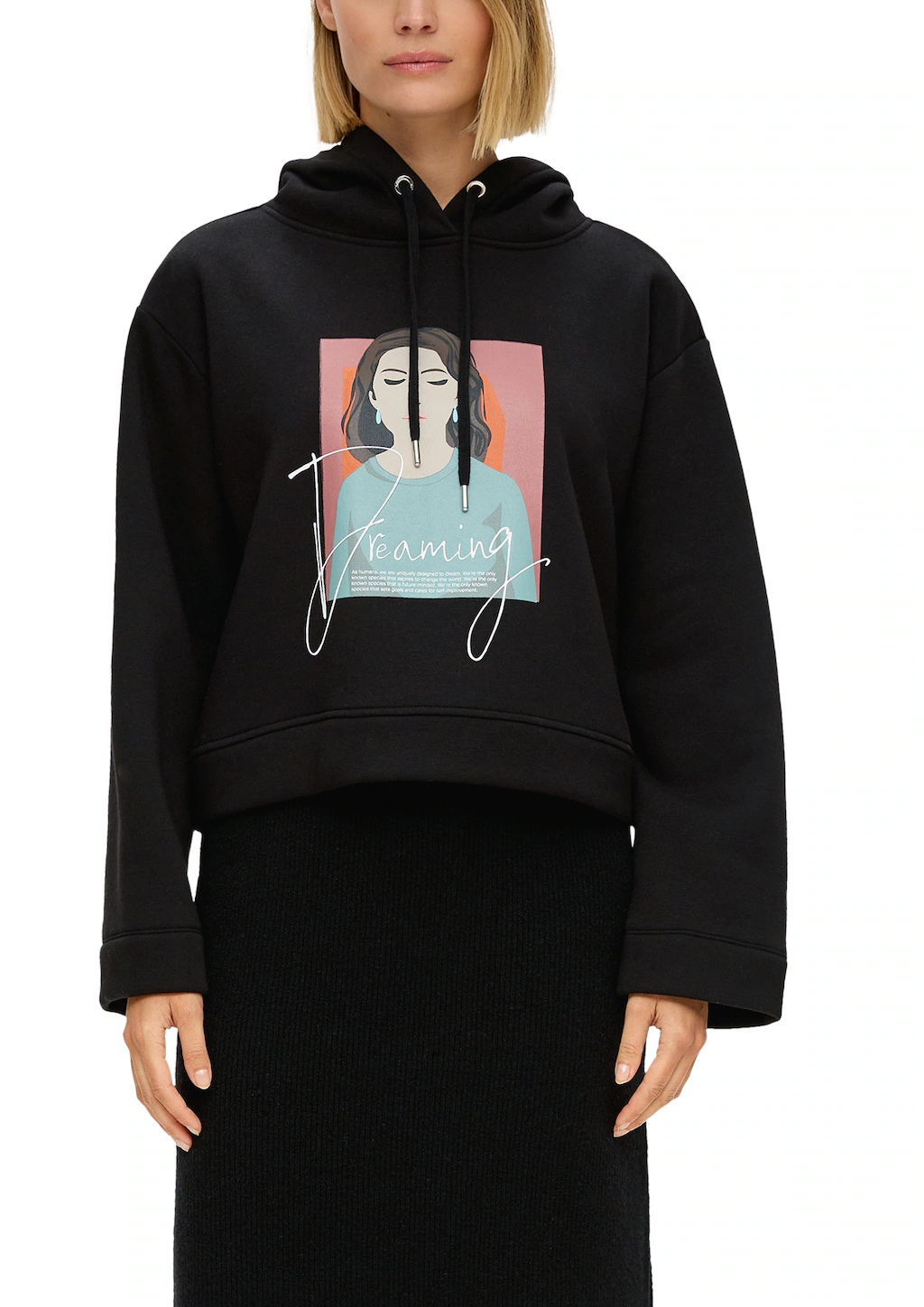 s.Oliver Sweatshirt, mit Frontprint günstig online kaufen