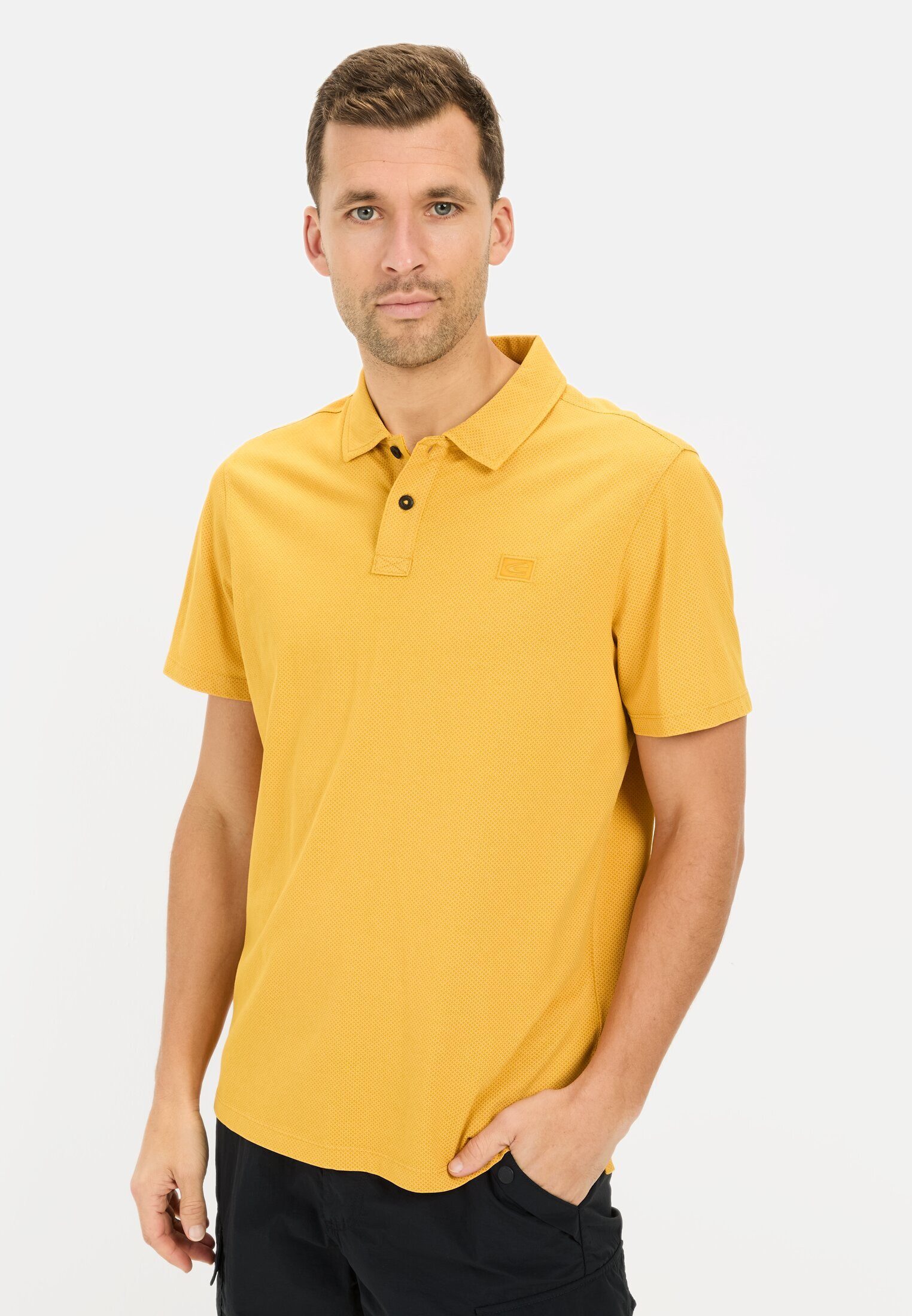 camel active Poloshirt mit Logo-Stickerei günstig online kaufen