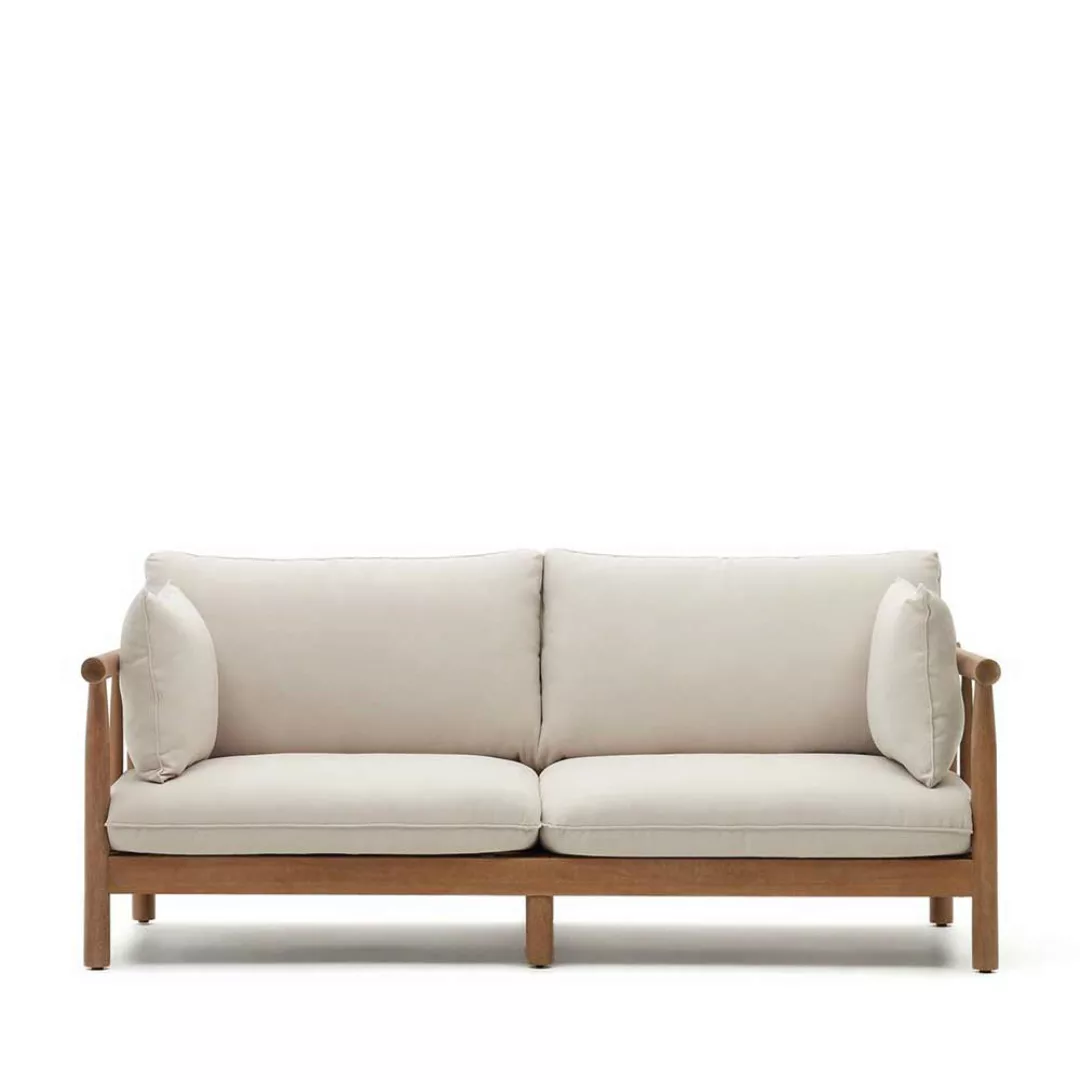 Sofa für Haus und Garten aus Eukalyptusholz Webstoff günstig online kaufen