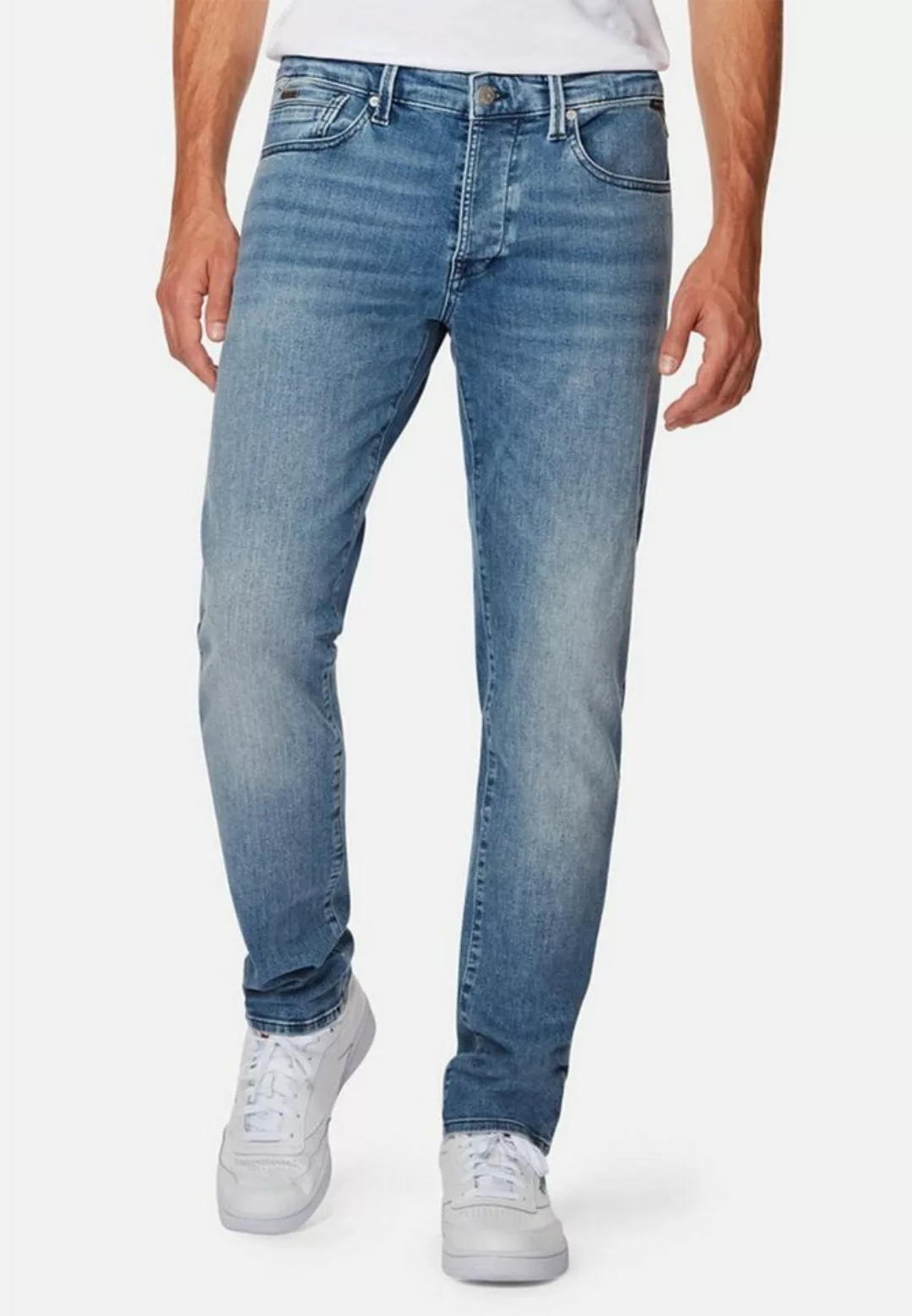 Mavi Slim-fit-Jeans Slim Fit Denim Jeans Hose YVES 4176 in Blau günstig online kaufen