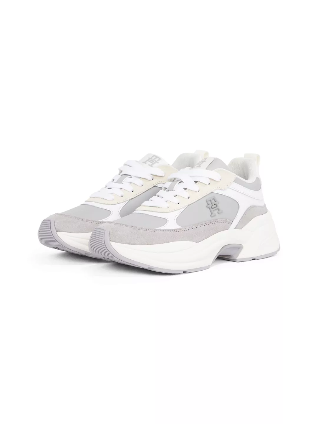 Tommy Hilfiger Plateausneaker "TH CHUNKY FEMININE RUNNER", Freizeitschuh, H günstig online kaufen