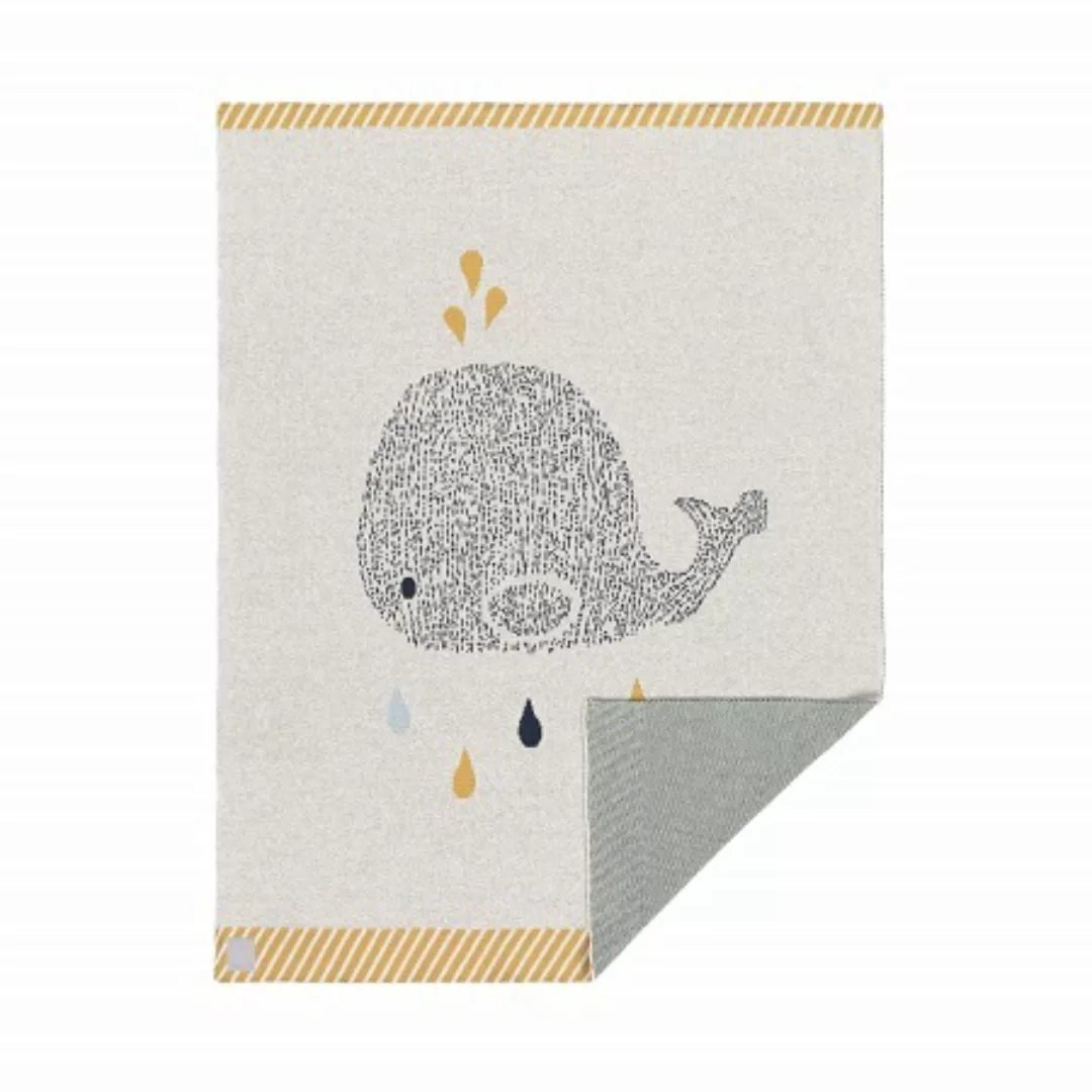 Geschenk Set Zur Geburt: Lässig Baydecke Little Whale Oder Little Swan Und günstig online kaufen