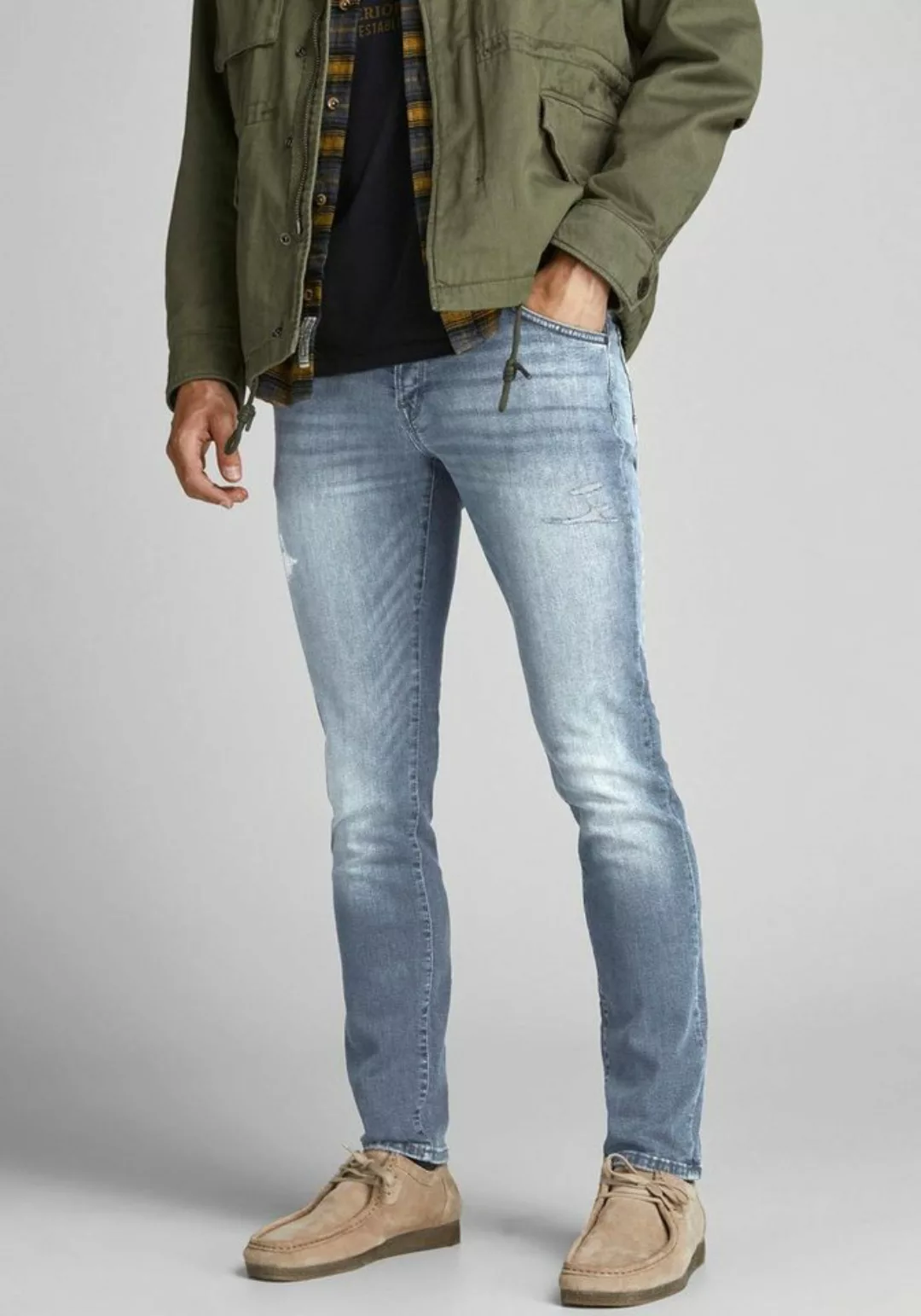 Jack & Jones Slim-fit-Jeans JJIGLENN JJFOX AGI 304 50SPS NOOS günstig online kaufen