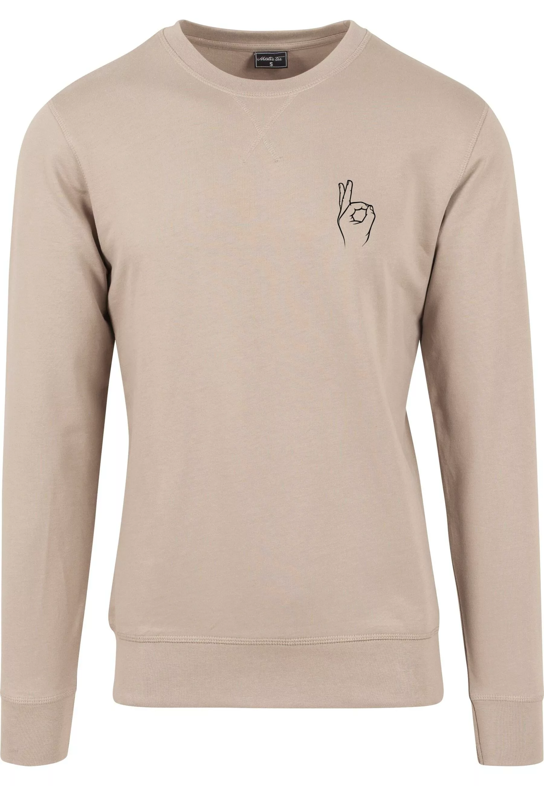 MisterTee Rundhalspullover MisterTee Easy Sign Crewneck (1-tlg) günstig online kaufen