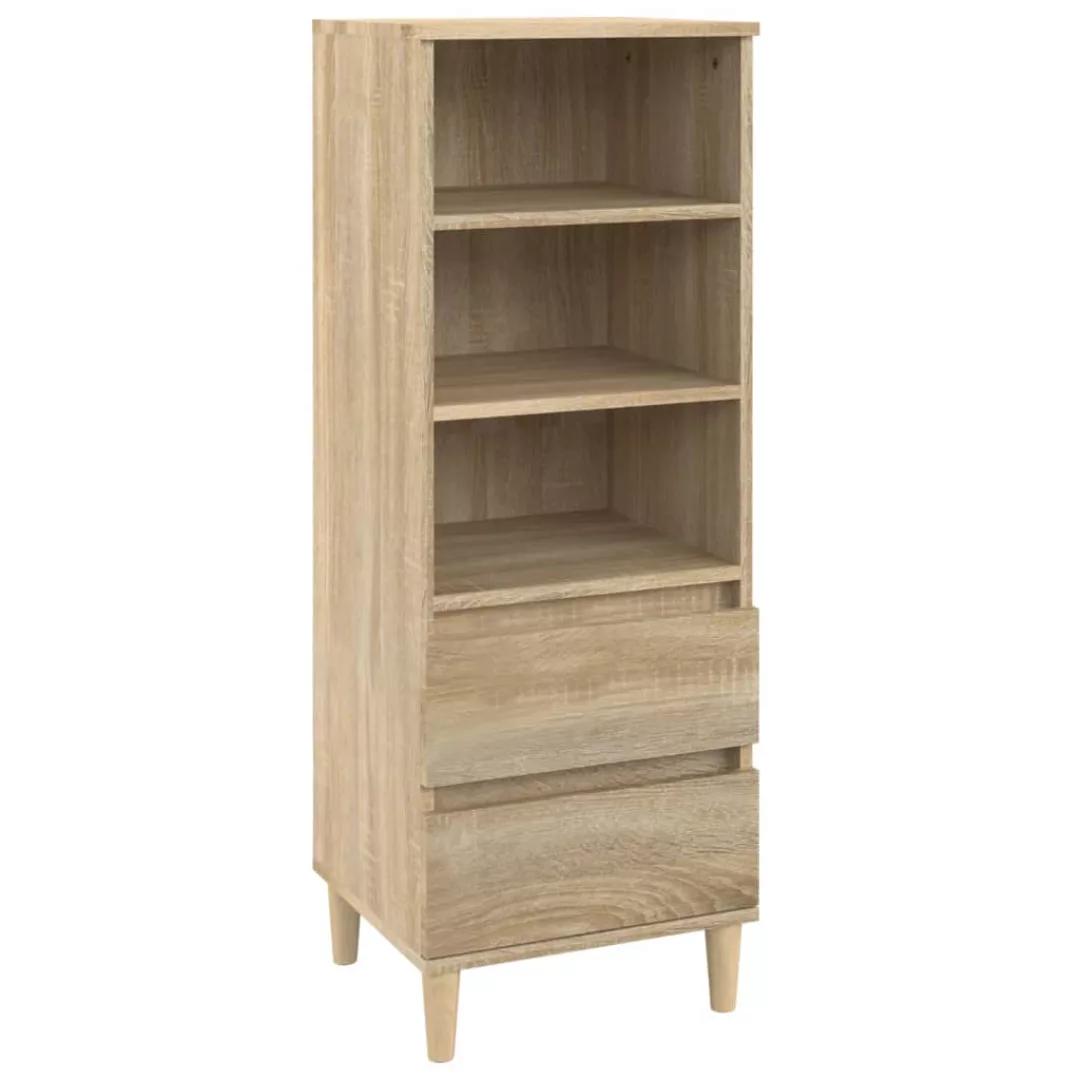 Vidaxl Highboard Sonoma-eiche 40x36x110 Cm Holzwerkstoff günstig online kaufen