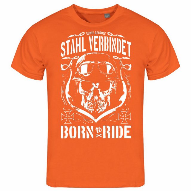 deinshirt Print-Shirt Herren T-Shirt Stahl verbindet Funshirt mit Motiv günstig online kaufen