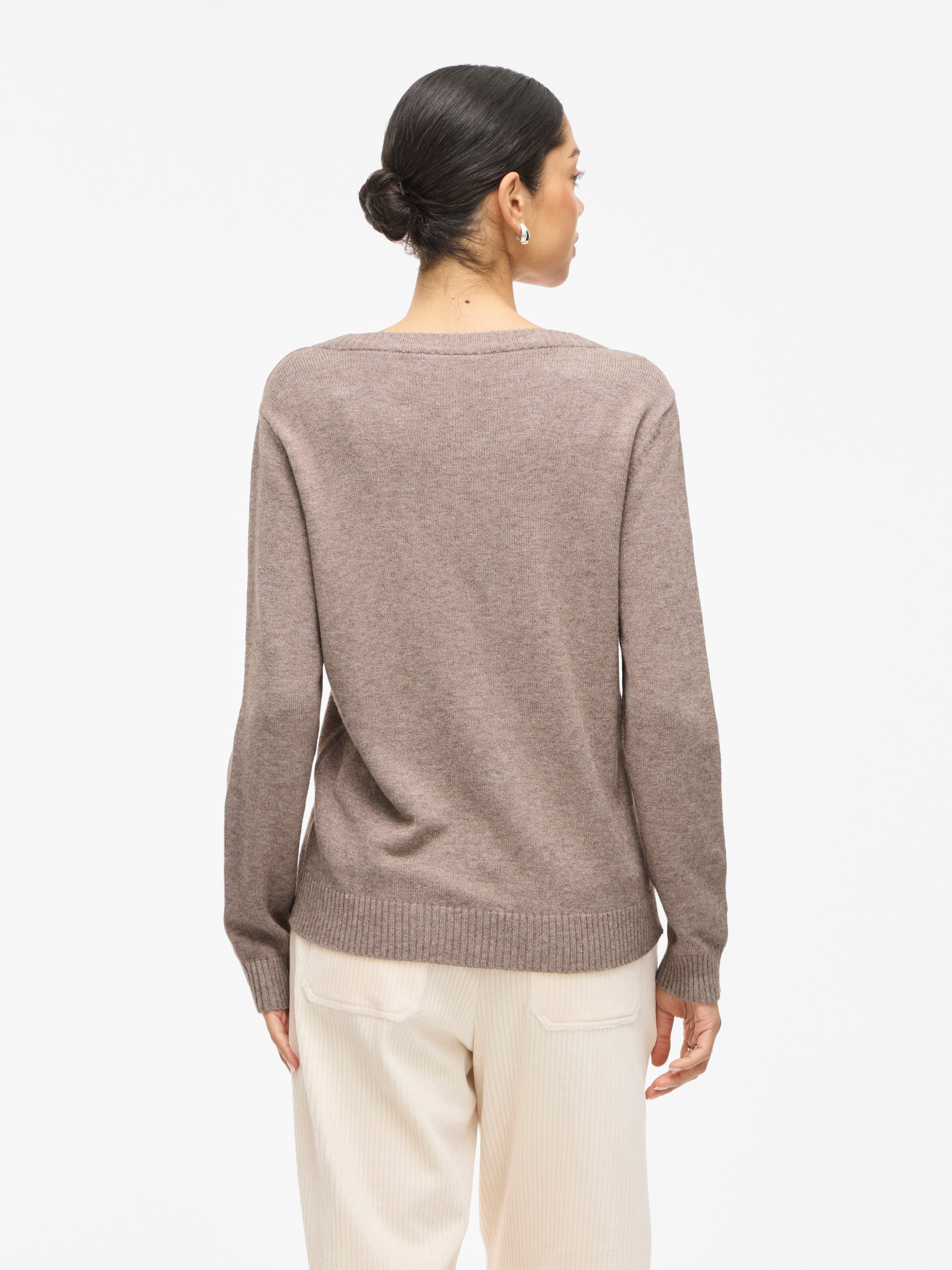 Vila Rundhalspullover VIRIL O-NECK L/S KNIT günstig online kaufen