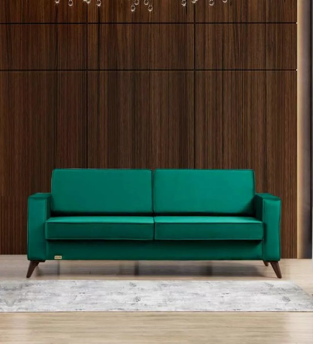 JVmoebel Sofa Textil 3 Sitzer Grüne Couch Modern Sofa Polsterung Neu, Made günstig online kaufen