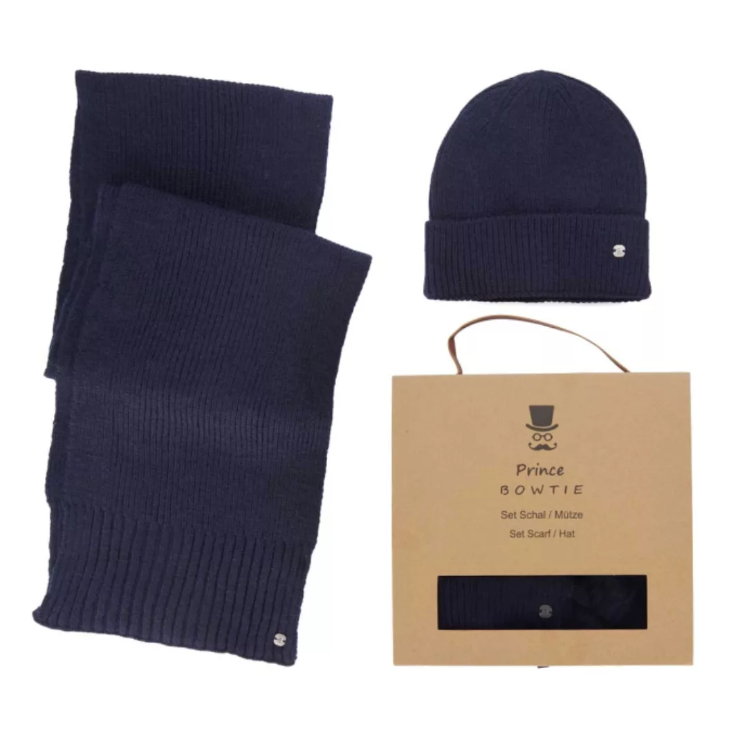 Prince BOWTIE Geschenkbox mit Mütze und Schal im Set günstig online kaufen