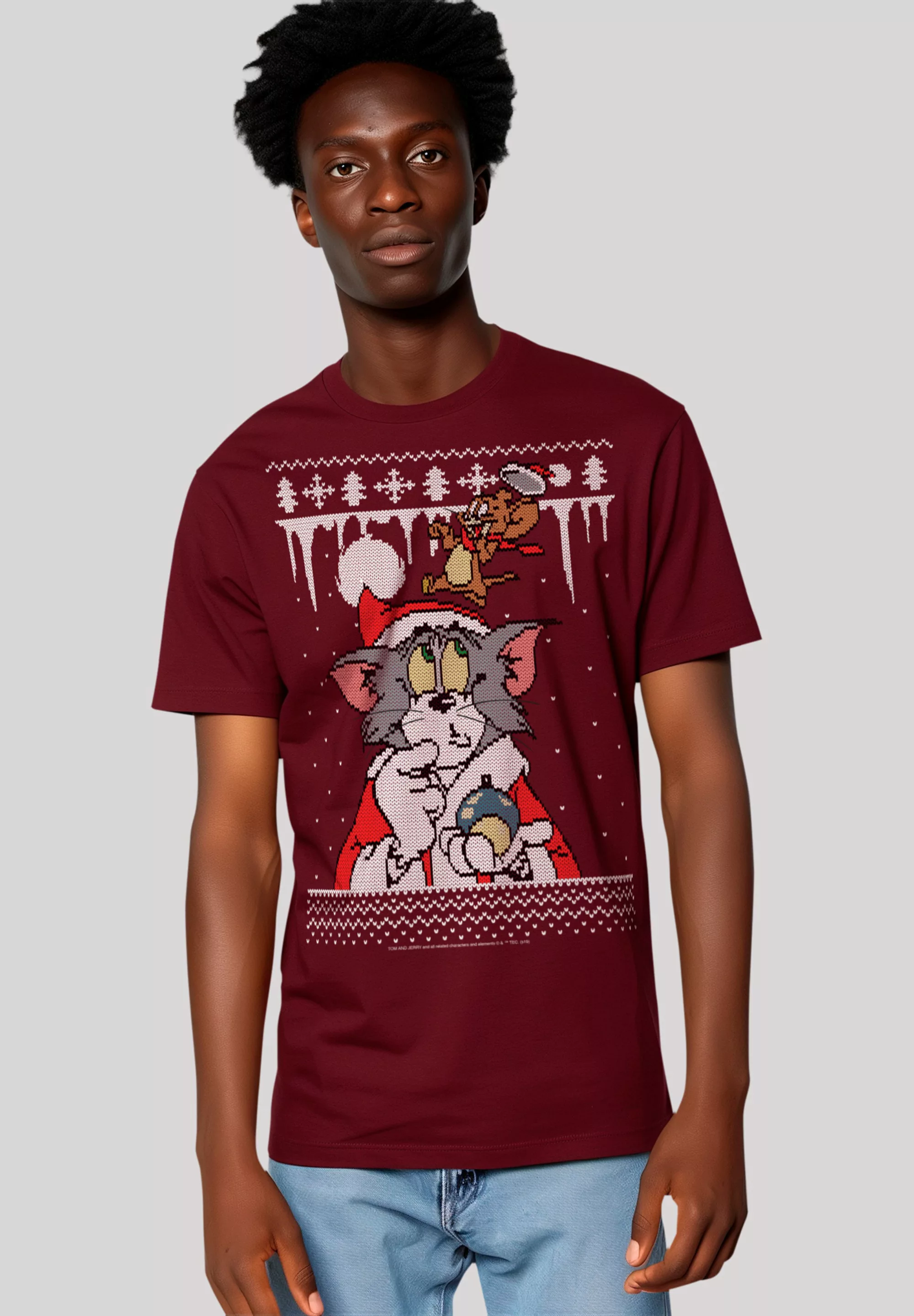 F4NT4STIC T-Shirt "Tom And Jerry Christmas Isle", Premium Qualität günstig online kaufen