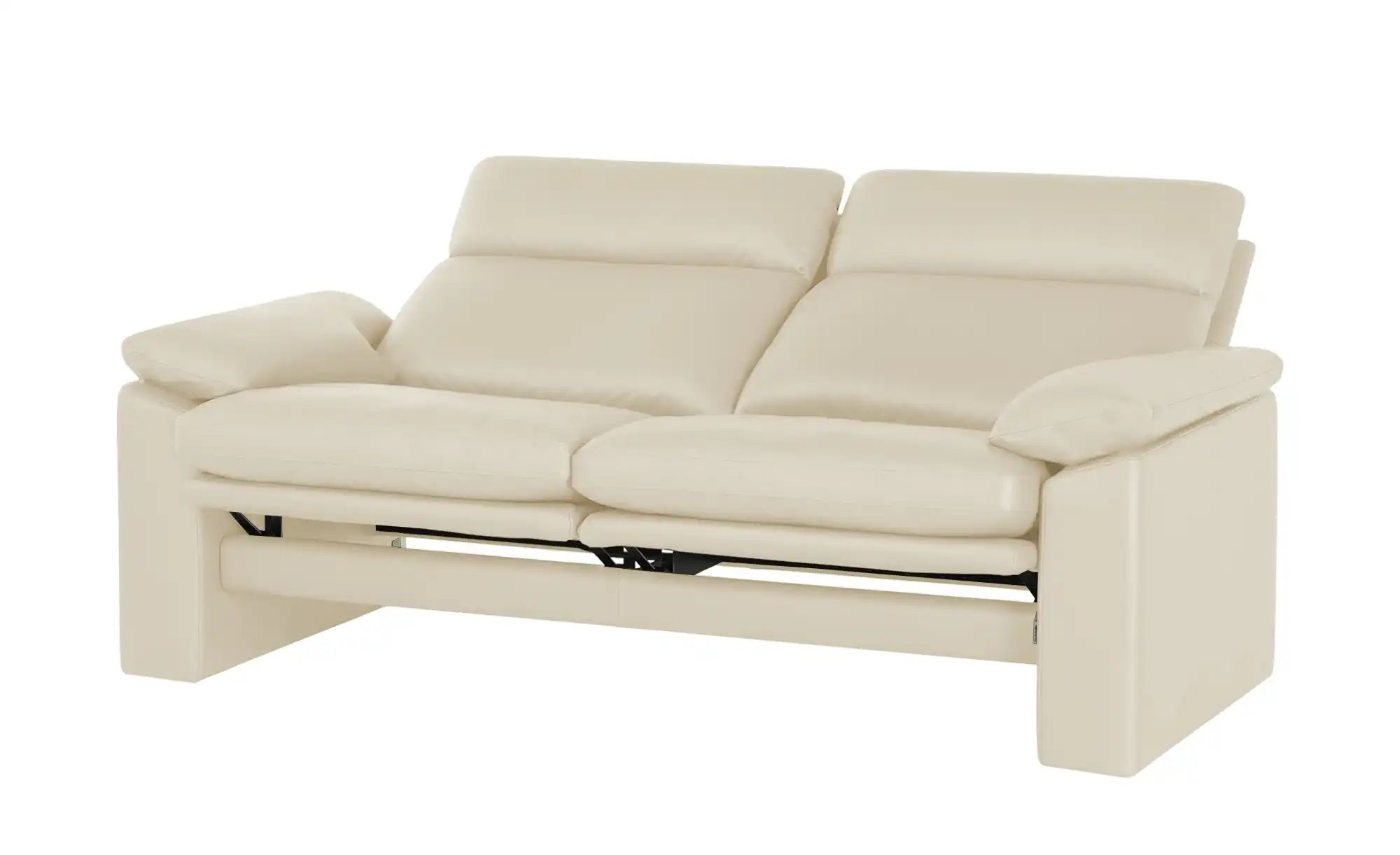 erpo just relax Ledersofa mit Relaxfunktion JR960 Bari ¦ beige ¦ Maße (cm): günstig online kaufen