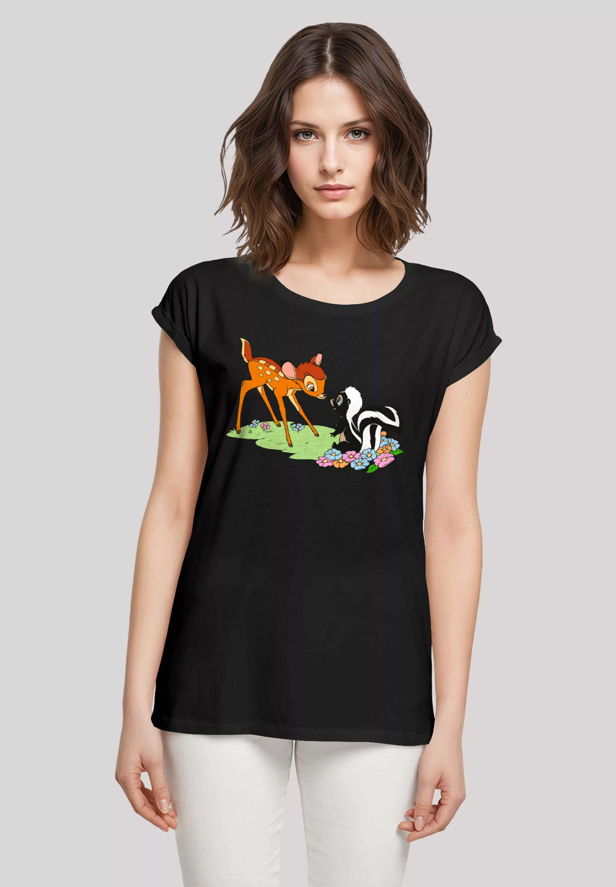 F4NT4STIC T-Shirt "Disney Bambi & Flower", Premium Qualität günstig online kaufen