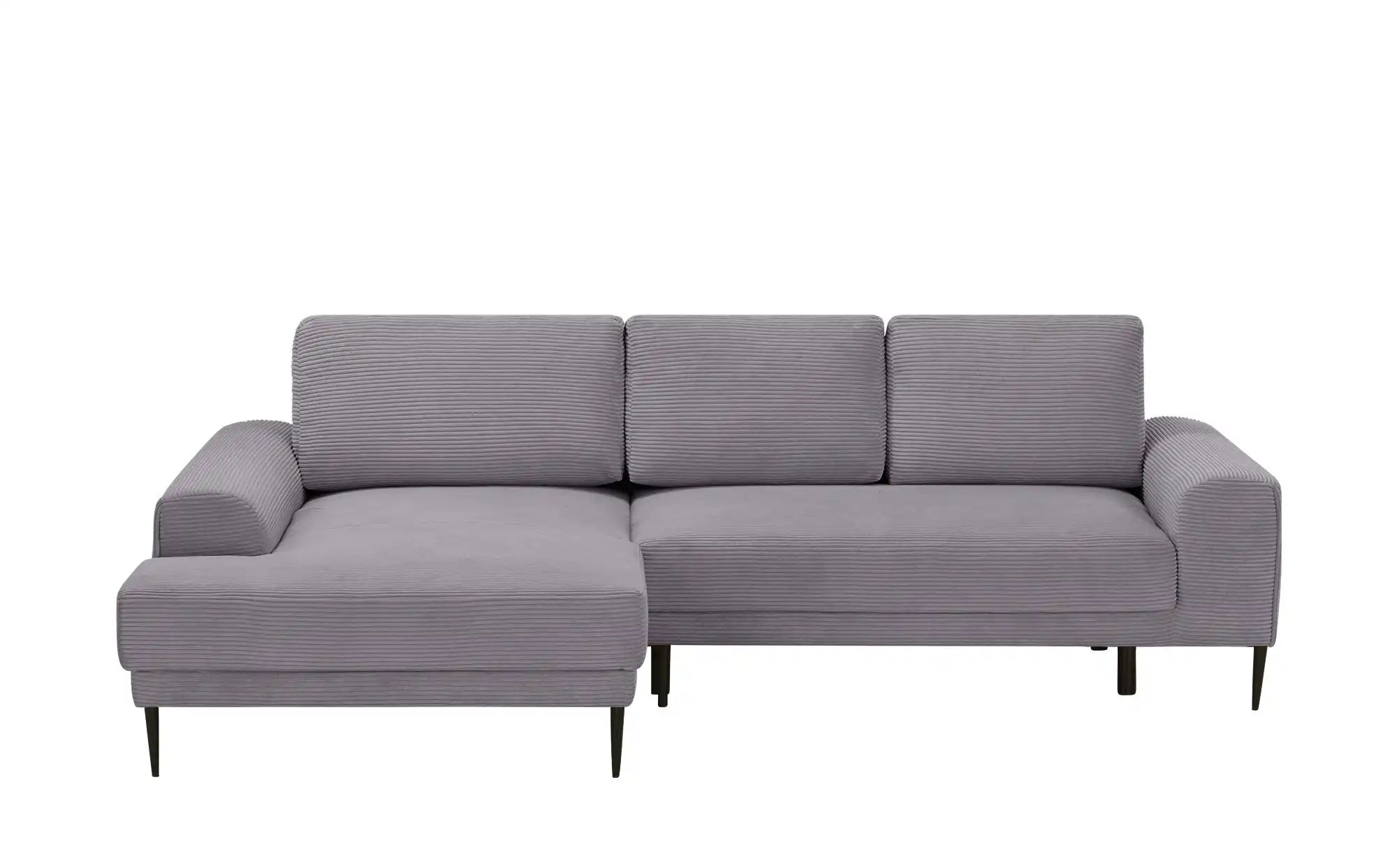 switch Ecksofa aus Cord Capitol ¦ grau ¦ Maße (cm): B: 276 H: 89 T: 175 Pol günstig online kaufen