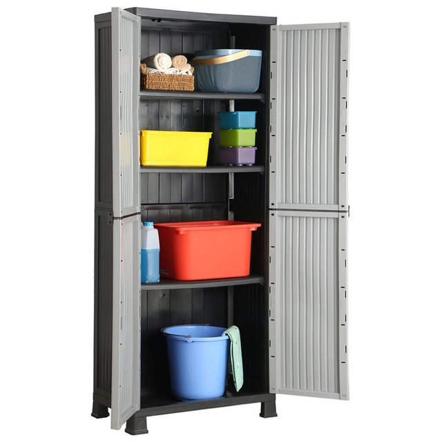 vidaXL Aktenschrank Kunststoffschrank 68x39x171,5 cm günstig online kaufen